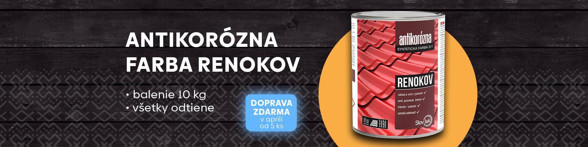 Antikorózna farba Renokov